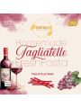 Gudtolli Red Wine Tagliatelle Fresh Pasta