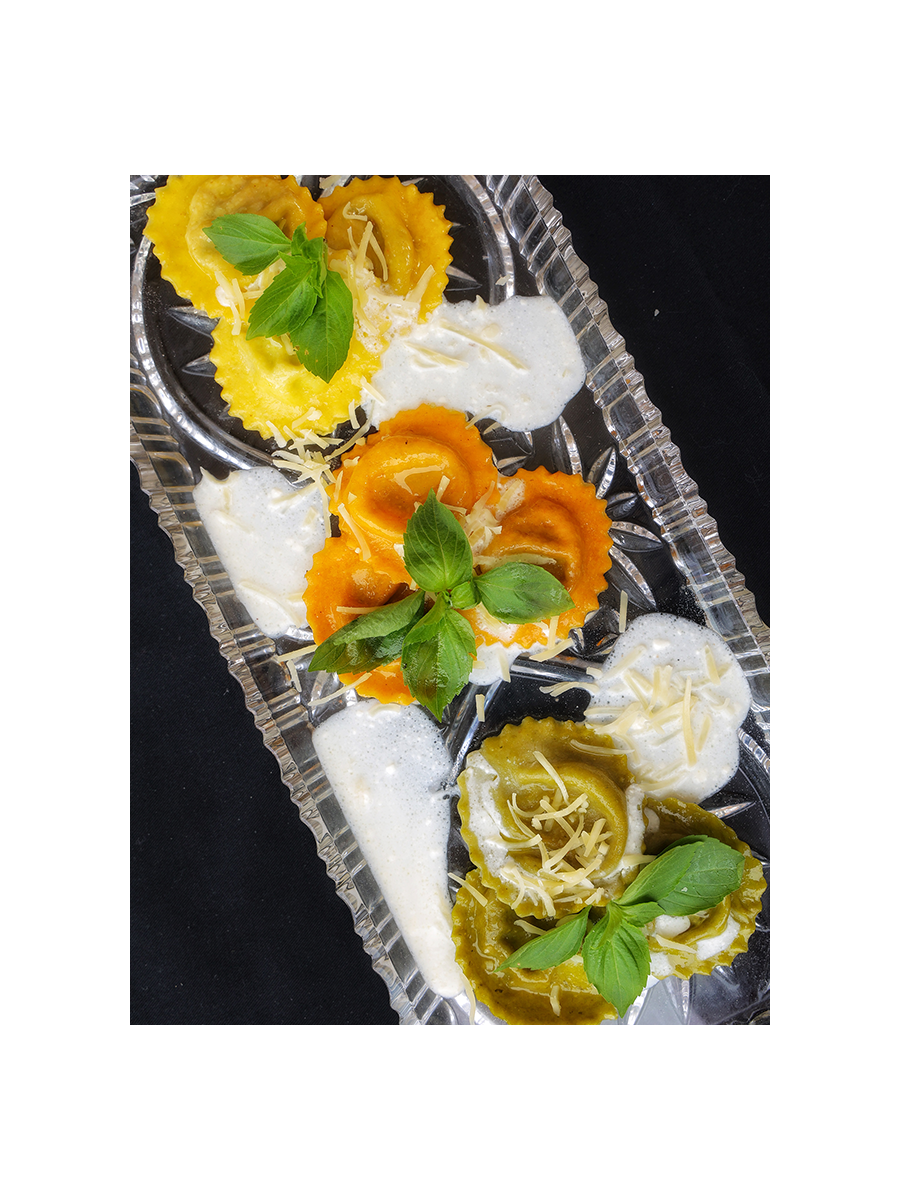 Gudtolli Trio Cepes Mushrooms Parmesan Ravioli Fresh Pasta