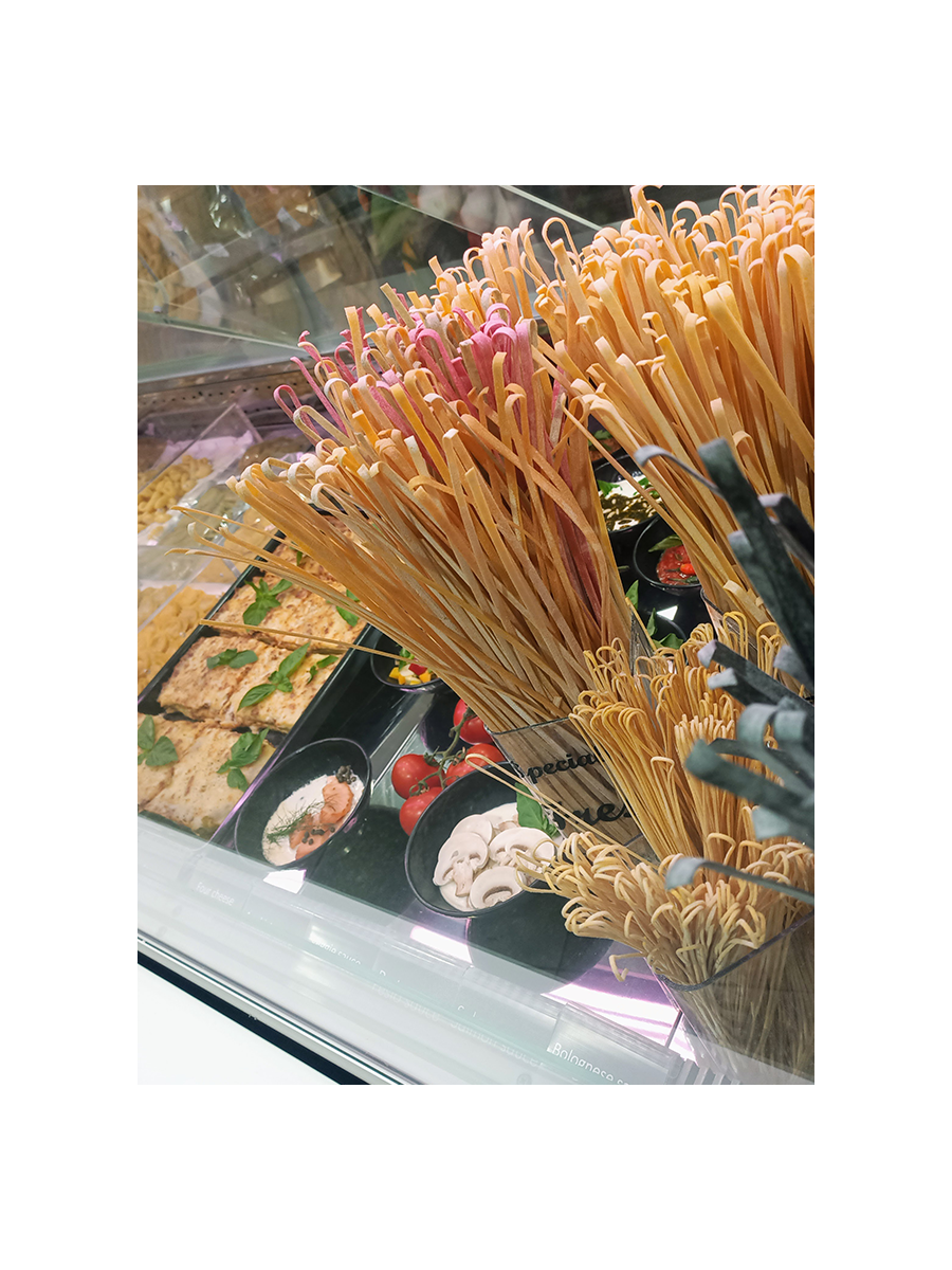 Golden Pasta Station - Per person minimum 35 person 