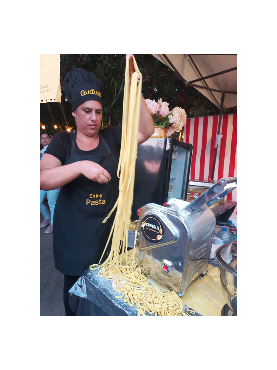 Golden Pasta Station - Per person minimum 35 person 