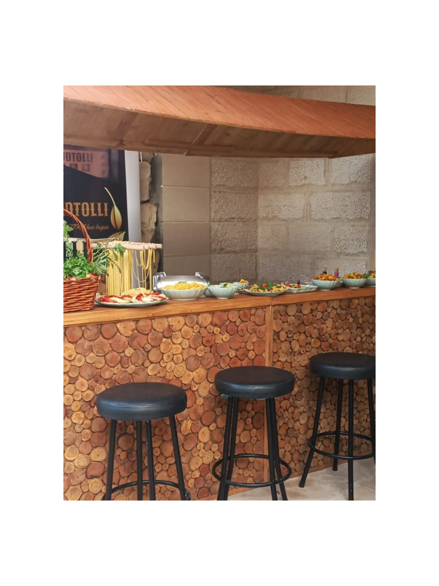 Golden Pasta Station - Per person minimum 35 person 