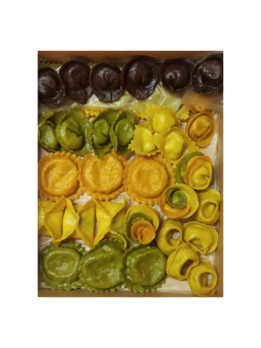 Gudtolli Ravioli & Tortellini Stuffed Fresh Pasta Assortment - Gift Box- Christmas